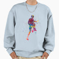 Watercolor Paddle Player Sweatshirt - Graphic Print Men Women - T-Shirt, Sweatshirt, Hoodie
