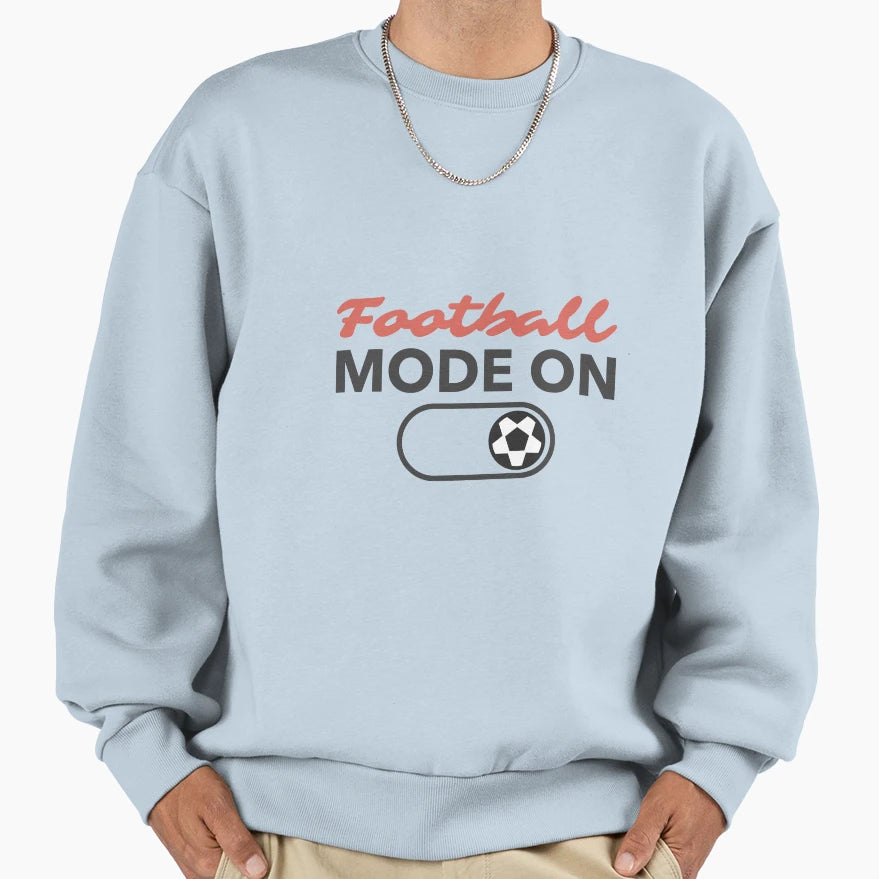 Football Mode Sweatshirt - Aesthetic Graphic Unisex - T-Shirt, Sweatshirt, Hoodie