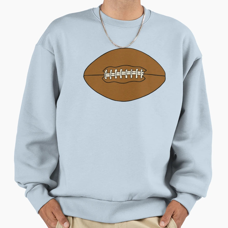 Football Sweatshirt - Fun Novelty Design Men Women - T-Shirt, Sweatshirt, Hoodie