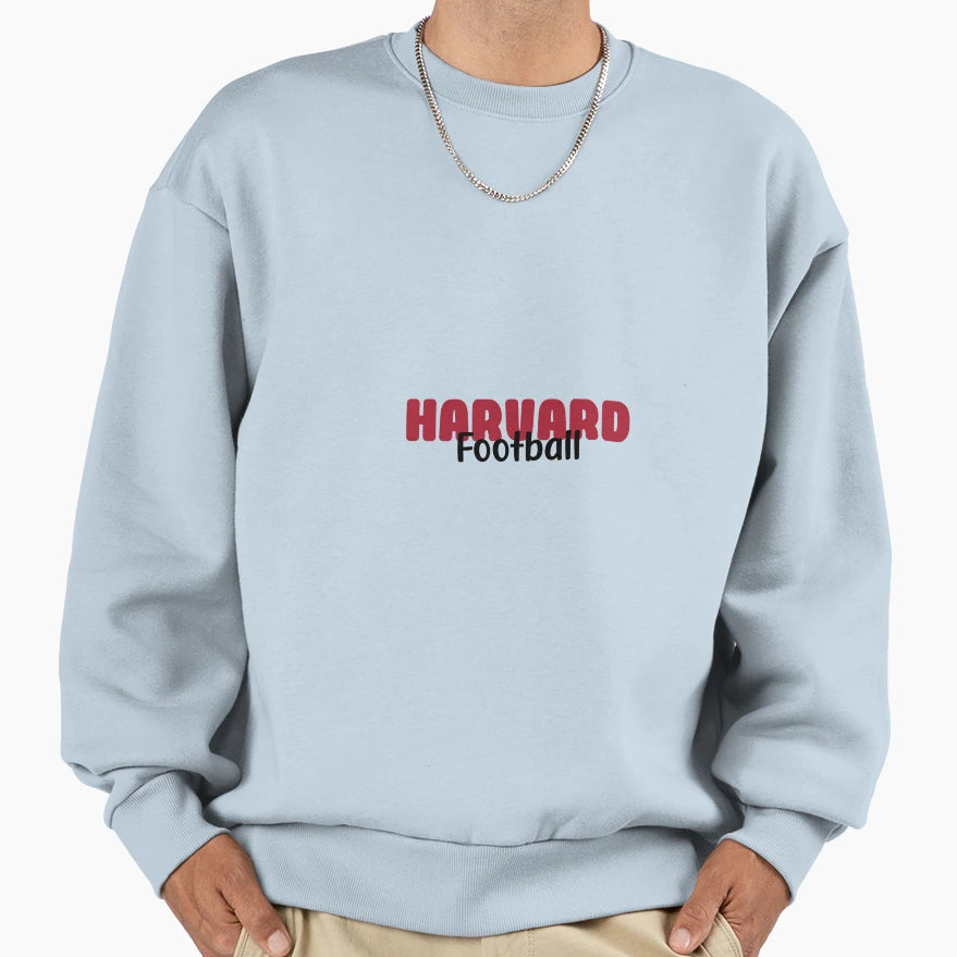 Harvard Football Sweatshirt - Streetwear Style Unisex - T-Shirt, Sweatshirt, Hoodie