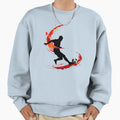 Dynamic Soccer Strike Abstract Sweatshirt - Custom Art Print Unisex - T-Shirt, Sweatshirt, Hoodie