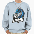 Blue Dragon Soccer Beast Sweatshirt - Casual Everyday Wear Men Women - T-Shirt, Sweatshirt, Hoodie