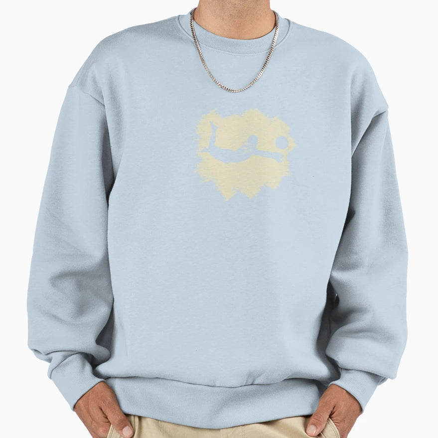 Volleyball Beach Grunge Sweatshirt - Fun Novelty Design Unisex - T-Shirt, Sweatshirt, Hoodie