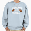 Sundays Are Football Sweatshirt - Aesthetic Graphic Men Women - T-Shirt, Sweatshirt, Hoodie