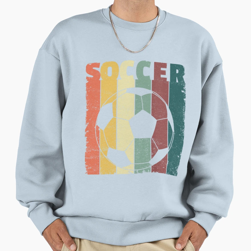 Soccer Ball Soccer Player Sweatshirt - Trendy Graphic Men Women - T-Shirt, Sweatshirt, Hoodie
