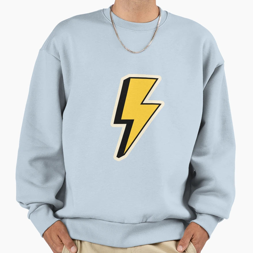 Lightning Strike Sweatshirt - Graphic Print Men Women - T-Shirt, Sweatshirt, Hoodie