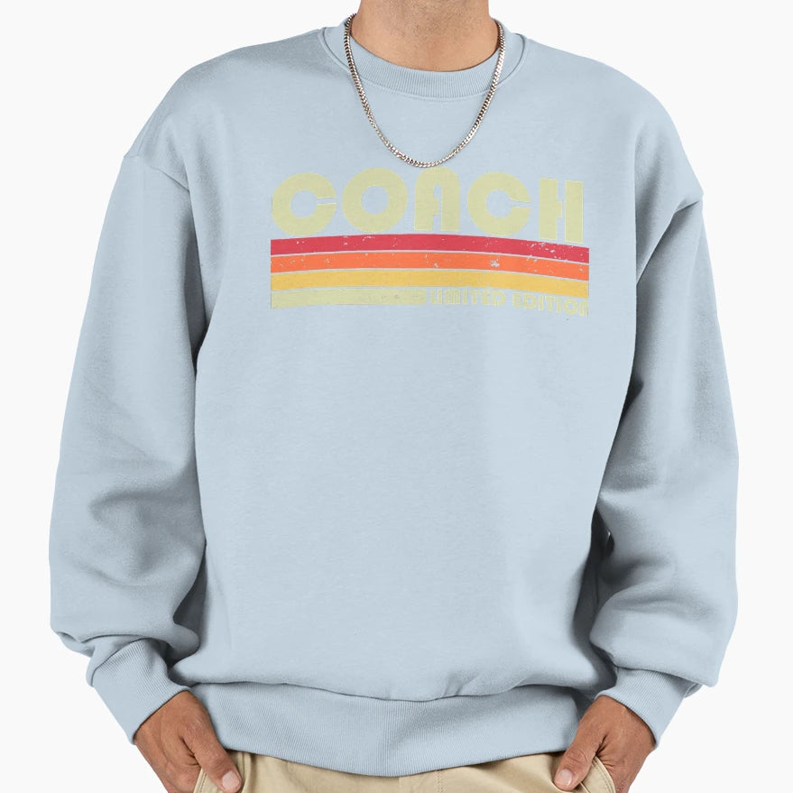 Coach Funny Job Title Profession Sweatshirt - Custom Art Print Men Women - T-Shirt, Sweatshirt, Hoodie