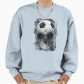 Football Soccer Skull Sweatshirt - Novelty Apparel Unisex - T-Shirt, Sweatshirt, Hoodie
