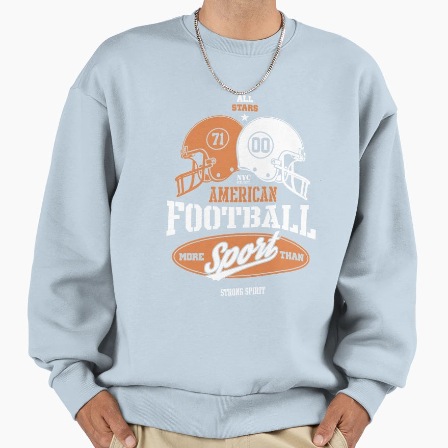American Football Sweatshirt - Streetwear Style for Adults - T-Shirt, Sweatshirt, Hoodie