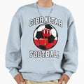 Soccer Ball Gibraltar Soccer Fans And T-Shirt - Minimalist Print Unisex - T-Shirt, Sweatshirt, Hoodie