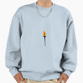 Torch Sweatshirt - Fun Novelty Design for Adults - T-Shirt, Sweatshirt, Hoodie