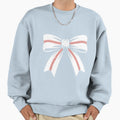Baseball Coquette Bow Baseball Mom Sweatshirt - Streetwear Style Men Women - T-Shirt, Sweatshirt, Hoodie