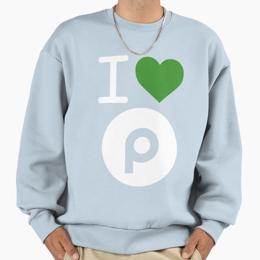 I Heart Publix Sweatshirt - Fun Novelty Design Unisex - T-Shirt, Sweatshirt, Hoodie
