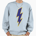 Blue Lightning Sweatshirt - Aesthetic Graphic Unisex - T-Shirt, Sweatshirt, Hoodie