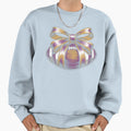 Football Coquette Bow Sweatshirt - Graphic Print Unisex - T-Shirt, Sweatshirt, Hoodie