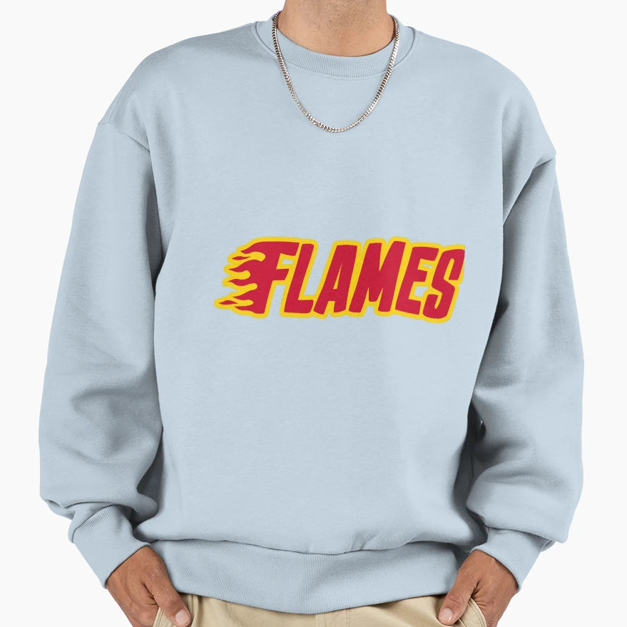 Art Calgary Flames Sweatshirt - Novelty Apparel Unisex - T-Shirt, Sweatshirt, Hoodie