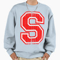 Big Red Letter S Sweatshirt - Fun Novelty Design for Adults - T-Shirt, Sweatshirt, Hoodie
