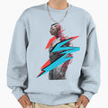 Cybernetic Warrior Lightning Power Sweatshirt - Graphic Print Unisex - T-Shirt, Sweatshirt, Hoodie
