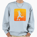 Football Shooting Soccer Gifts Sweatshirt - Minimalist Print for Adults - T-Shirt, Sweatshirt, Hoodie