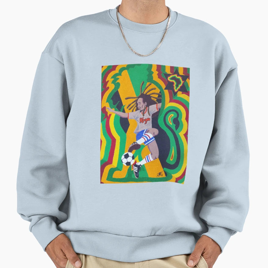 Kaya Futbol Marley Sweatshirt - Unique Graphic Unisex - T-Shirt, Sweatshirt, Hoodie