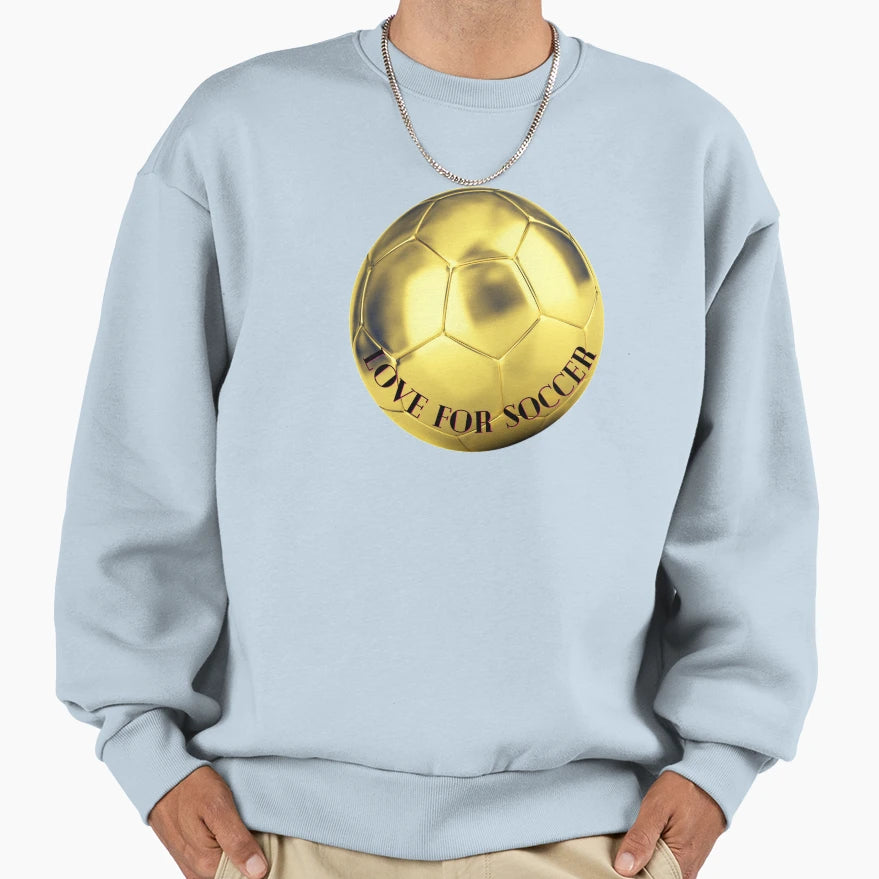 Love Soccer Game Play Sweatshirt - Custom Art Print for Adults - T-Shirt, Sweatshirt, Hoodie