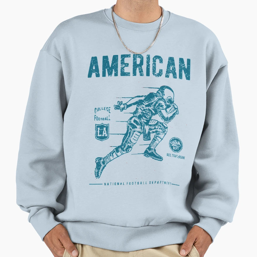Football Sweatshirt - Trendy Graphic Unisex - T-Shirt, Sweatshirt, Hoodie