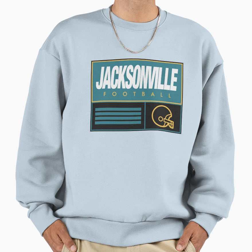 Jacksonville Soccer Sweatshirt - Aesthetic Graphic Men Women - T-Shirt, Sweatshirt, Hoodie