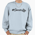 Soccerlife Soccer Mom Life Sweatshirt - Fun Novelty Design for Adults - T-Shirt, Sweatshirt, Hoodie