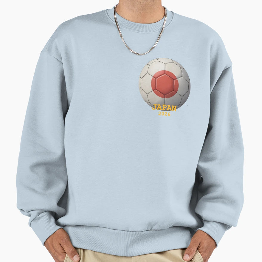 Japan 2026 Soccer Games Sweatshirt - Custom Art Print Unisex - T-Shirt, Sweatshirt, Hoodie
