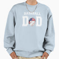 Baseball Dad Jersey Sweatshirt - Graphic Print Men Women - T-Shirt, Sweatshirt, Hoodie