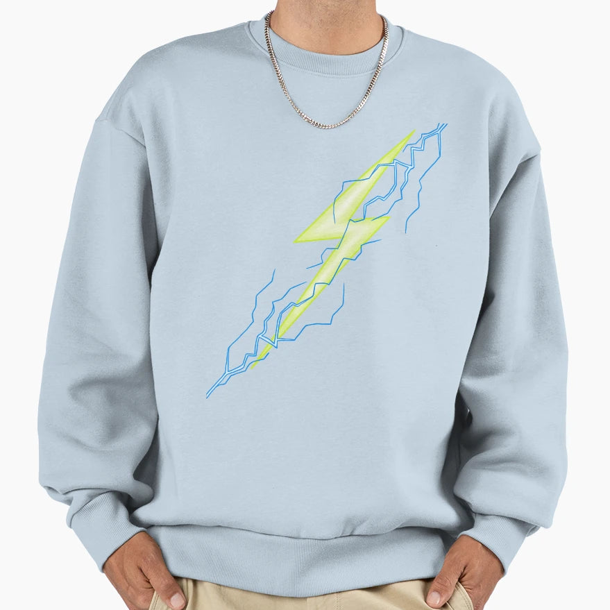 Lightning Strike Sweatshirt - Streetwear Style Men Women - T-Shirt, Sweatshirt, Hoodie