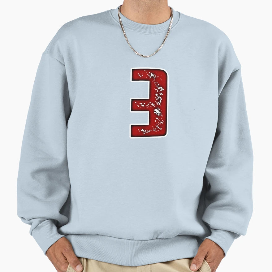 Number 3 Sweatshirt - Fun Novelty Design Unisex - T-Shirt, Sweatshirt, Hoodie