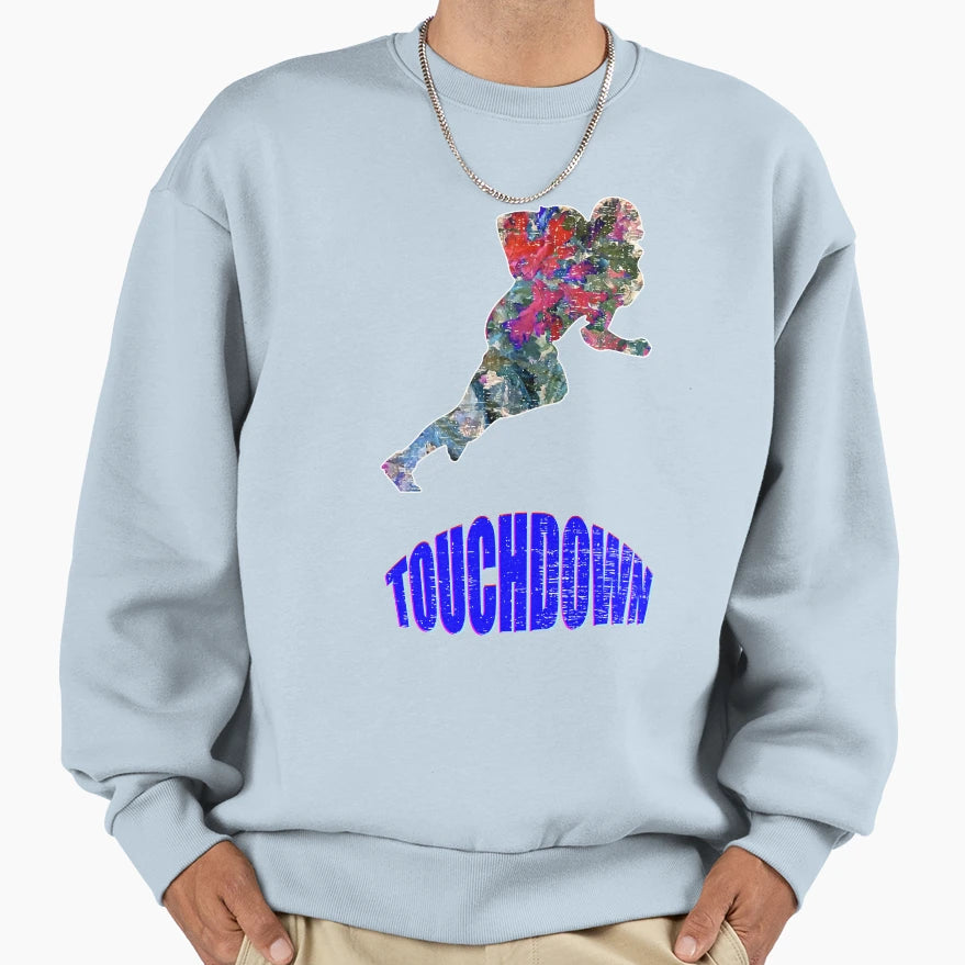 American Football Touchdown Sweatshirt - Streetwear Style Men Women - T-Shirt, Sweatshirt, Hoodie