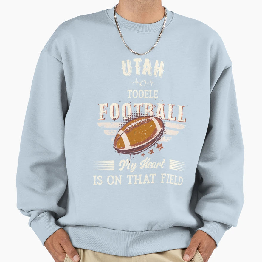 Utah Tooele American Football T-Shirt - Aesthetic Graphic for Adults - T-Shirt, Sweatshirt, Hoodie