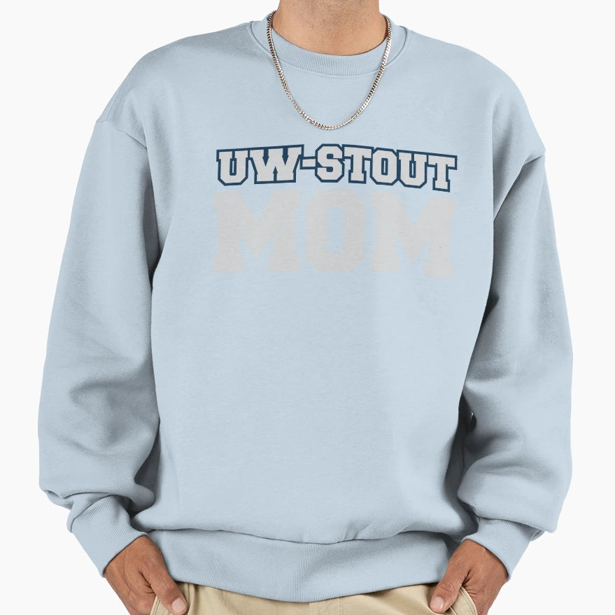 Uw Stout Mom Sweatshirt - Casual Everyday Wear Men Women - T-Shirt, Sweatshirt, Hoodie