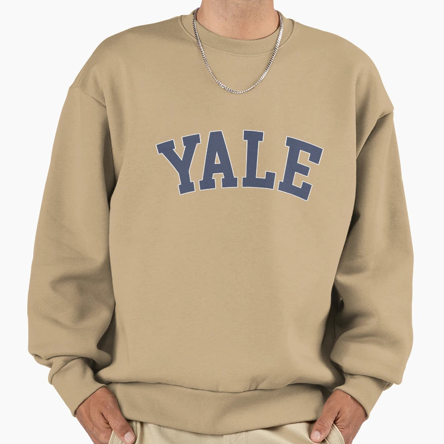 Yale Yale University College Sweatshirt - Streetwear Style Men Women - T-Shirt, Sweatshirt, Hoodie
