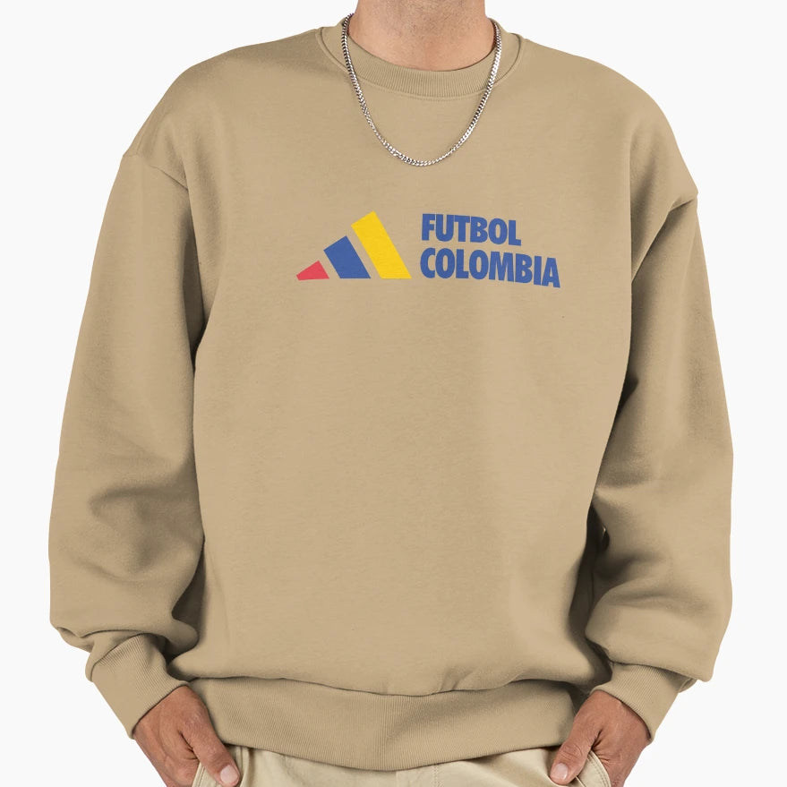 Colombia National Soccer Futbol Sweatshirt - Fun Novelty Design Men Women - T-Shirt, Sweatshirt, Hoodie