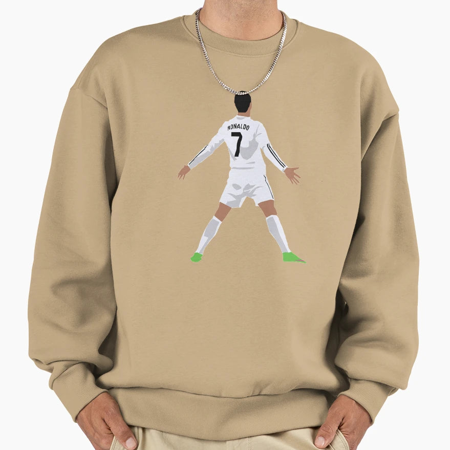 Cristiano Ronaldo Sweatshirt - Minimalist Print Unisex - T-Shirt, Sweatshirt, Hoodie