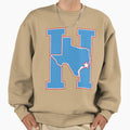 Houston Texas H Town Throwback Sweatshirt - Trendy Graphic for Adults - T-Shirt, Sweatshirt, Hoodie