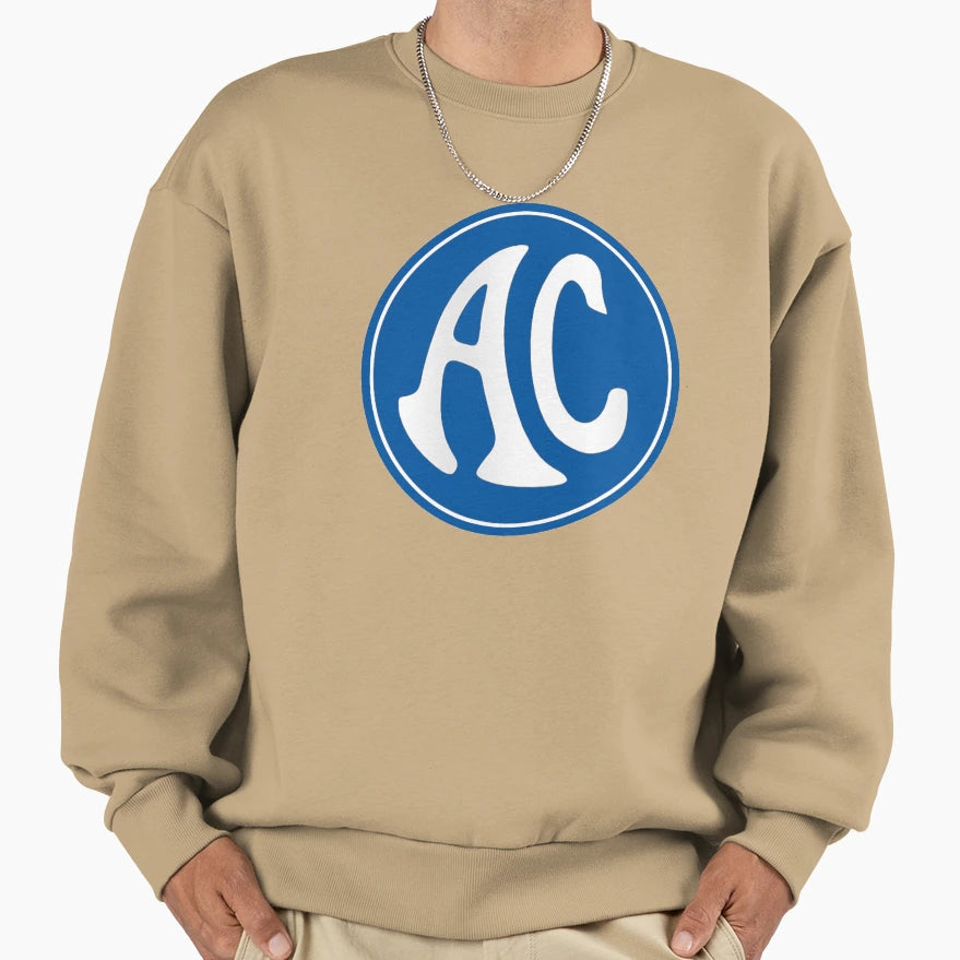 Ac Cars Original Sign Sweatshirt - Casual Everyday Wear Men Women - T-Shirt, Sweatshirt, Hoodie
