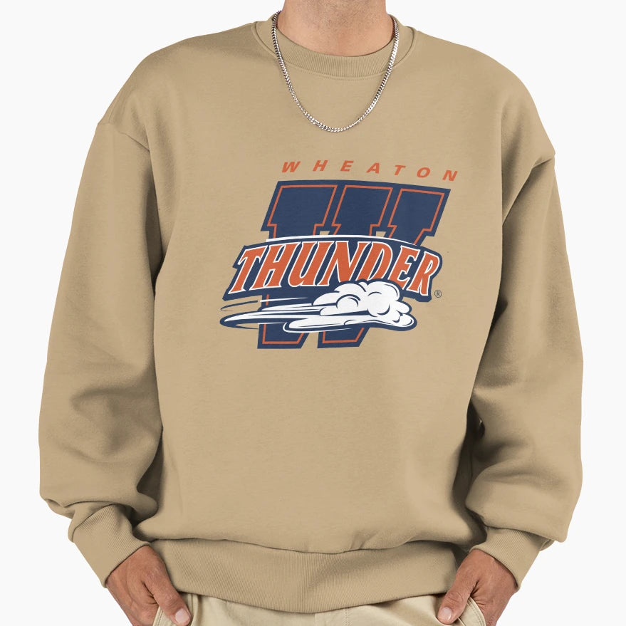 Wheaton College Thunder Sweatshirt - Minimalist Print Men Women - T-Shirt, Sweatshirt, Hoodie