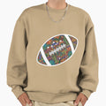 Colorful Desert Football Sweatshirt - Fun Novelty Design for Adults - T-Shirt, Sweatshirt, Hoodie