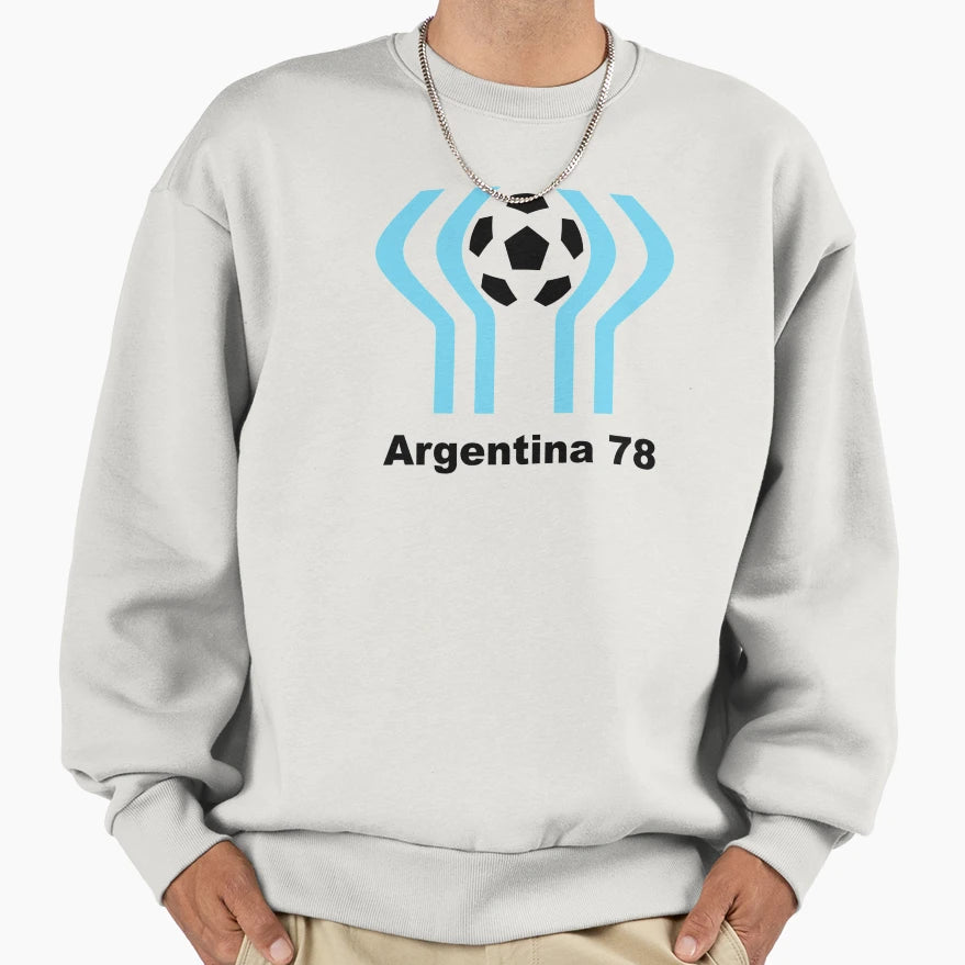 Argentina 78 Sweatshirt - Custom Art Print Unisex - T-Shirt, Sweatshirt, Hoodie