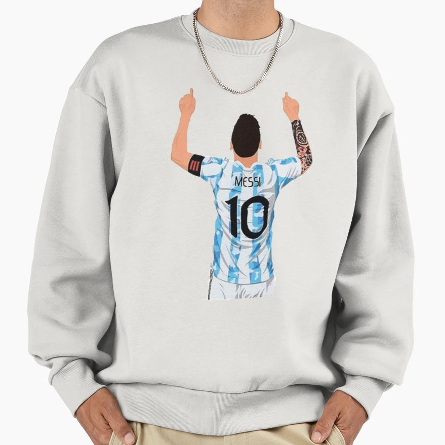 Lionel Messi Sweatshirt - Unique Graphic Unisex - T-Shirt, Sweatshirt, Hoodie