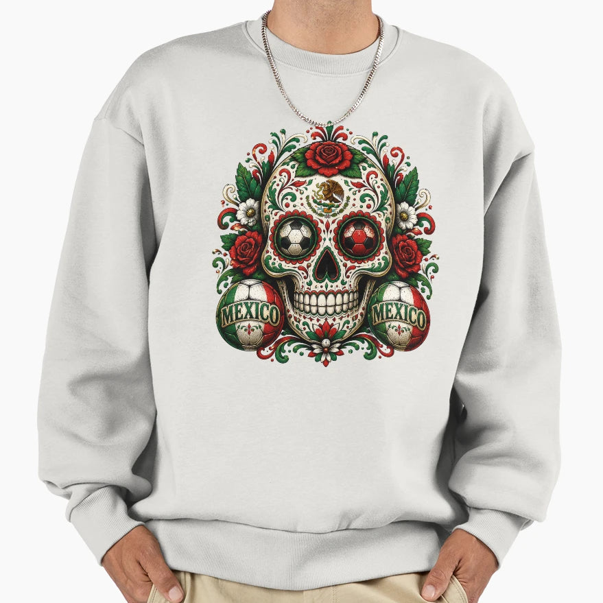 Mexico Soccer Sweatshirt - Streetwear Style Men Women - T-Shirt, Sweatshirt, Hoodie