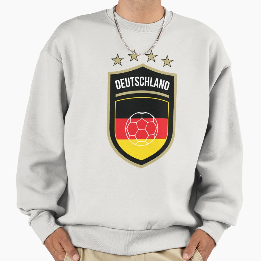 Germany Deutschland Sweatshirt - Minimalist Print Men Women - T-Shirt, Sweatshirt, Hoodie