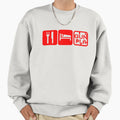 Eat Sleep Gunpla Red Sweatshirt - Aesthetic Graphic Men Women - T-Shirt, Sweatshirt, Hoodie