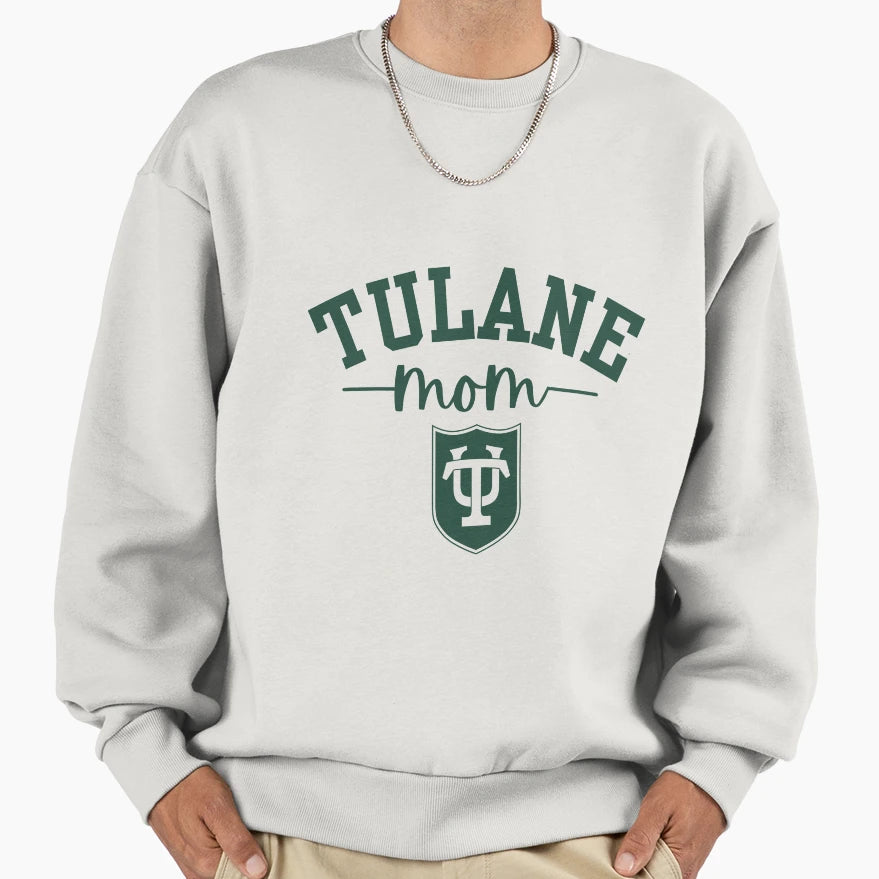 Tulane Mom 1 Sweatshirt - Novelty Apparel for Adults - T-Shirt, Sweatshirt, Hoodie