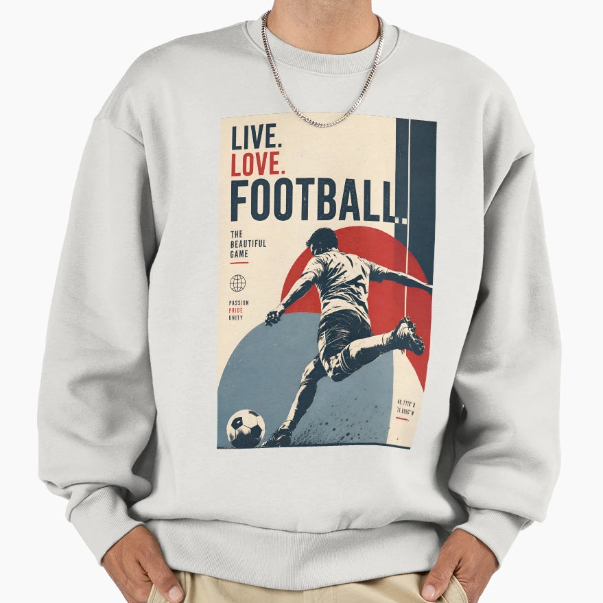 Soccer T-Shirt - Trendy Graphic for Adults - T-Shirt, Sweatshirt, Hoodie