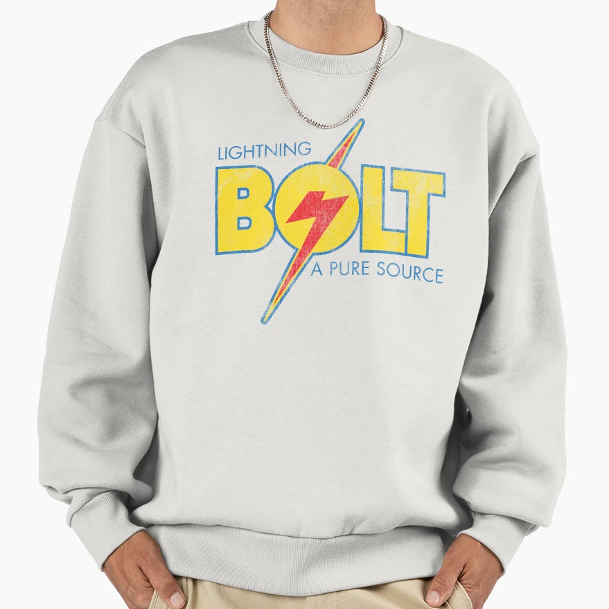 Lightning Bolt Sweatshirt - Novelty Apparel Unisex - T-Shirt, Sweatshirt, Hoodie